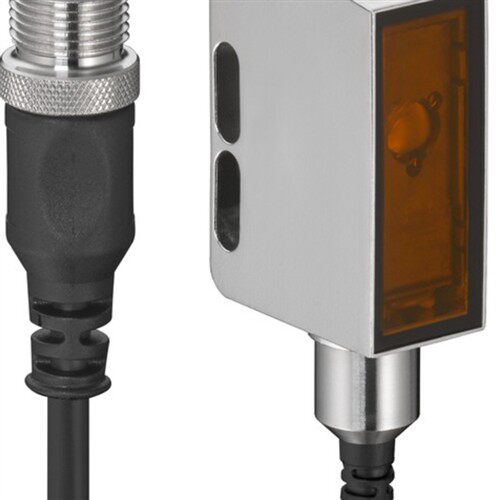 劳易测PRK55C.T3/LT-200-M12带偏振光片镜的镜反射型光电传感器