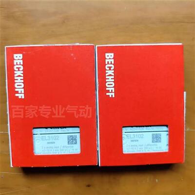 BECKHOFF德国PLC EL3101  EL3102  EL3142 全新原装正品