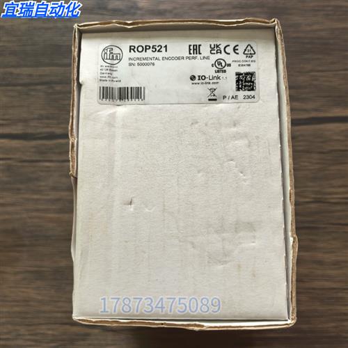 全新原装正品 IFM ROP521 传感器 实物拍摄 现货销售