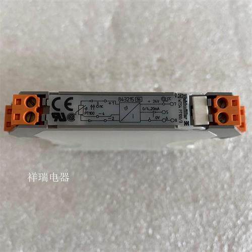 正品隔离器WTS4 PT100/3 843215