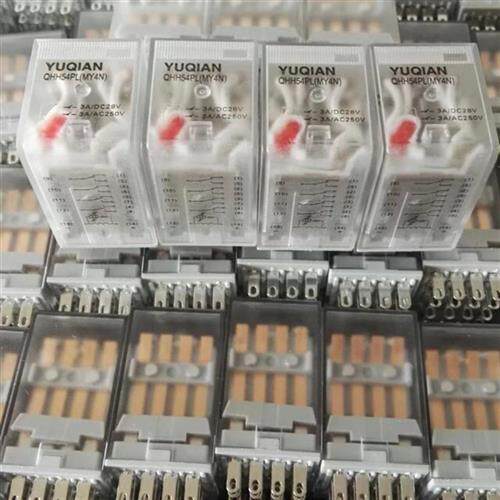 银点煜前电磁继器QHH52P53P54P 中间继电器LY2N MY2NJ MY4NJ MY3