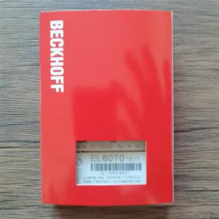 全新原装正品 BECKHOFF EL6070-1825 模块 实物拍摄 现货销售