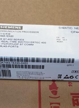 全新正品未开封6GK7 443-1EX20-0XE0 6GK7443-1EX20-0XE0现货销售