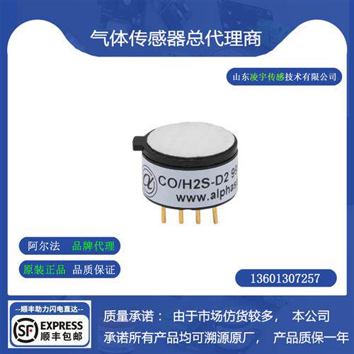 COH-A2一氧化碳硫化氢传感器 SOH-A2CO/H2S-D2进口双气