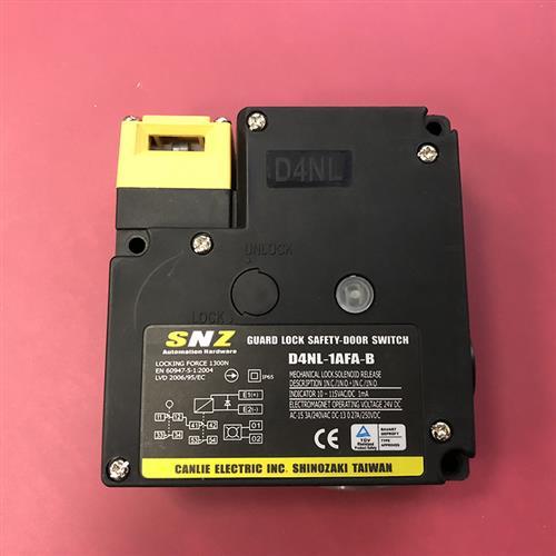 台湾施诺奇安全开关D4NL-1AFA-B原装正品假一罚十