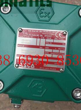 美国ASCO防爆电磁阀气动世格NF8551B401MO DC24V现货正品