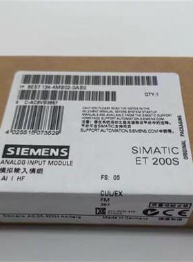 全新正品未开封6ES7134-4MB02-0AB0 6ES7 134-4MB02-0AB0现货销售