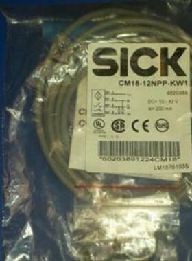 SICK施克传感器电容式接近开关CM18-08BNP-KC1CM18-08BNP-KW1