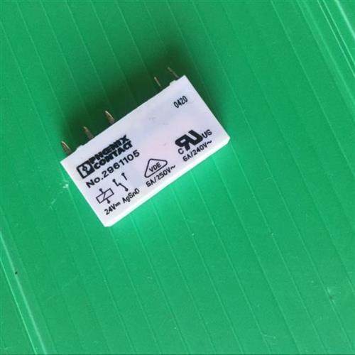 德国进口PHOENIX继电器NO.2961105 24VDC 24V