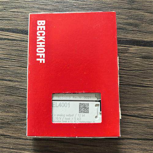 全新原装正品 BECKHOFF EL4001 模块 实物拍摄 现货销售