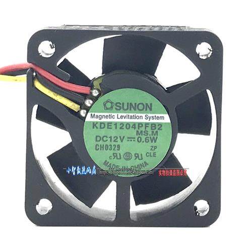 4CM 4010 风扇12V 0.6W KDE1204PFB2 静音电源散热风扇