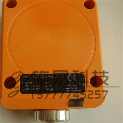 易福门接近开关ID9922感应式IDC2050BARKG/UP/US-100 RT