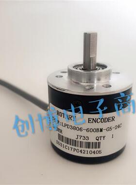LPD3806-600BM-G5-24C工业自动化360BM光电旋转编码器400BM实心轴