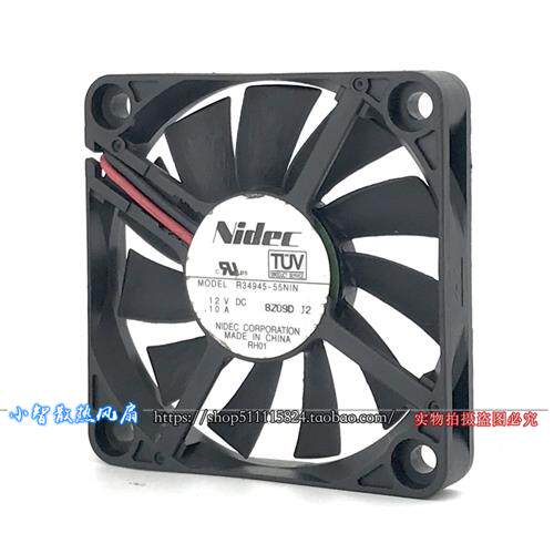 6CM 12V 0.10a 超薄静音 机箱 散热风扇6010 R34945-55NIN