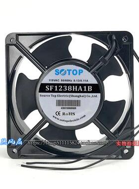 12CM 风扇 电焊机 散热 机柜110V 0.20A  12038 SF1238HA1B