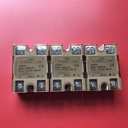 台湾ANV固态继电器SSR-40DA-H 原装正品假一罚十