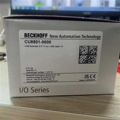 BECKHOFF模块  CU8801-0000 2.0扩展发射盒 现货出售