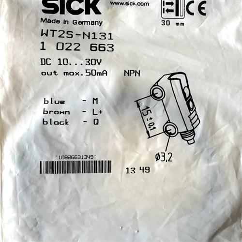 全新原装德国西克SICK漫反射光电开关WT2S-N131 WT2S-N131S10