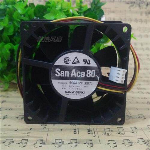 San Ace 80 9G0812P1K071 12V 1.8A 8CM 暴力机箱散热风扇8038
