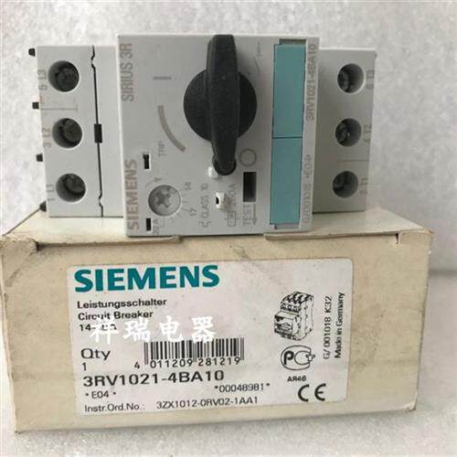 3RV1021-4BA10马达断路器 现货正品全新