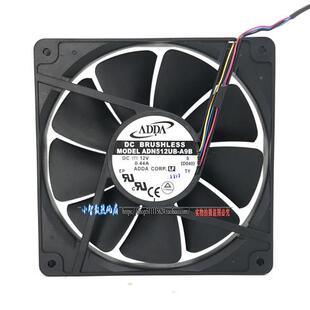 13525 DC12V 0.44A 13.5CM厘米PWM温控机箱风扇ADN512UB-A9B