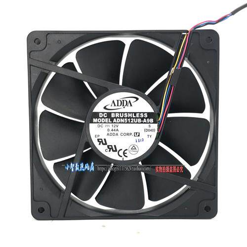 13525 DC12V 0.44A 13.5CM厘米PWM温控机箱风扇ADN512UB-A9B