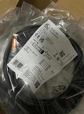 EVC151 EVC154. 易福门M8四芯传感器线有直头