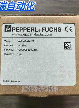 全新原装正品 P+F VAA-4E-G4-ZE 总线器 187946 现货销售