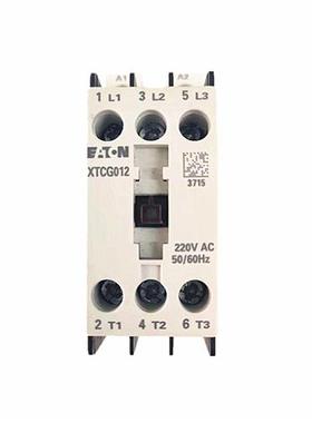 超薄型E系列3极交流接触器 XTCG012 AC220V