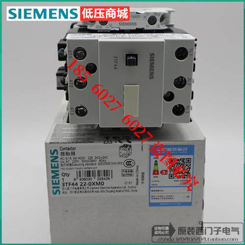 原装正品SIEMENS交流接触器3TB4422-0XM0代替3TF4422-0XM0