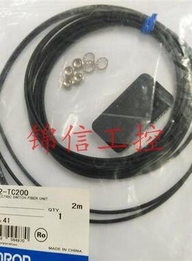 销售原装正品OMRON/E32-TC200数字光纤传感器实拍
