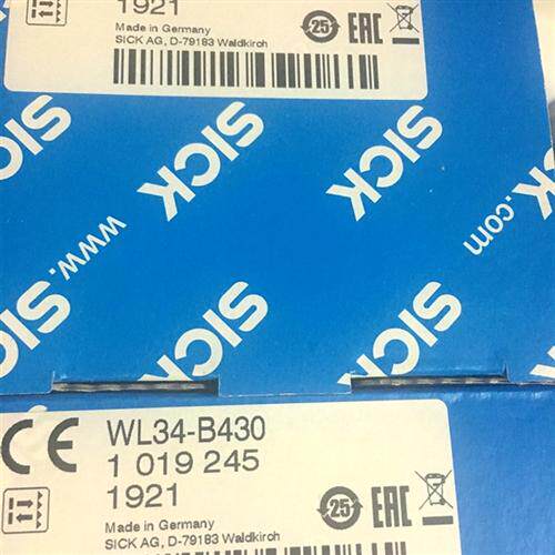 全新原装德国西克SICK光电开关WL34-B430 WL34-R230 正品保证