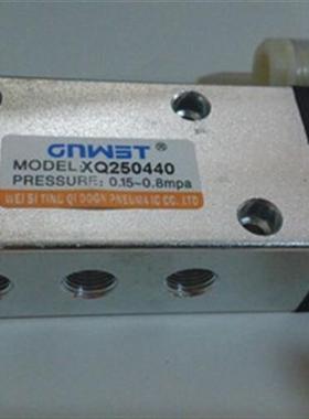 新益型二位五通单电控换向电磁阀XQ250440 XQ230440