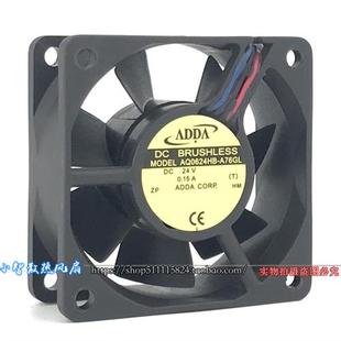 A71GL 0.15A静音机箱电源变频器散热风扇AD0624HB 6025 24V