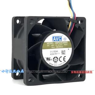 DBPE0638B8S 0.87A 服务器机箱4PIN散热风扇 48V 6CM厘米6038