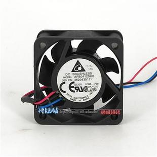 0.35A 12V 4CM厘米4015 双滚珠高速大风量散热风扇AFB0412SHB