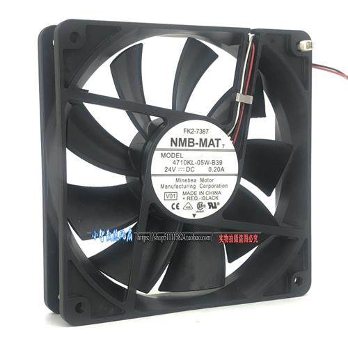 12CM厘米24V 0.20A 12025变频器电源风机箱风扇4710KL-05W-B39