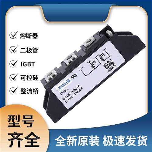 艾赛斯MCC95-18IO1B 可控硅 晶闸管 模块 现货可直拍 极速发货
