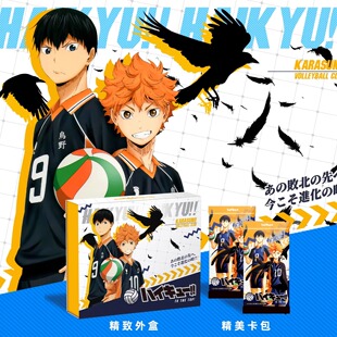 宫卡排球少年卡片小排球Haikyuu!!动漫周边日向翔阳收藏卡牌盲盒