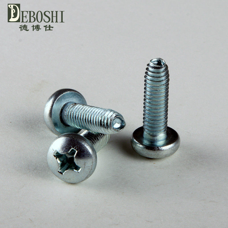 gb6560 盘头三角自锁螺丝 十字自锁螺钉 三角自攻螺丝m3-m6
