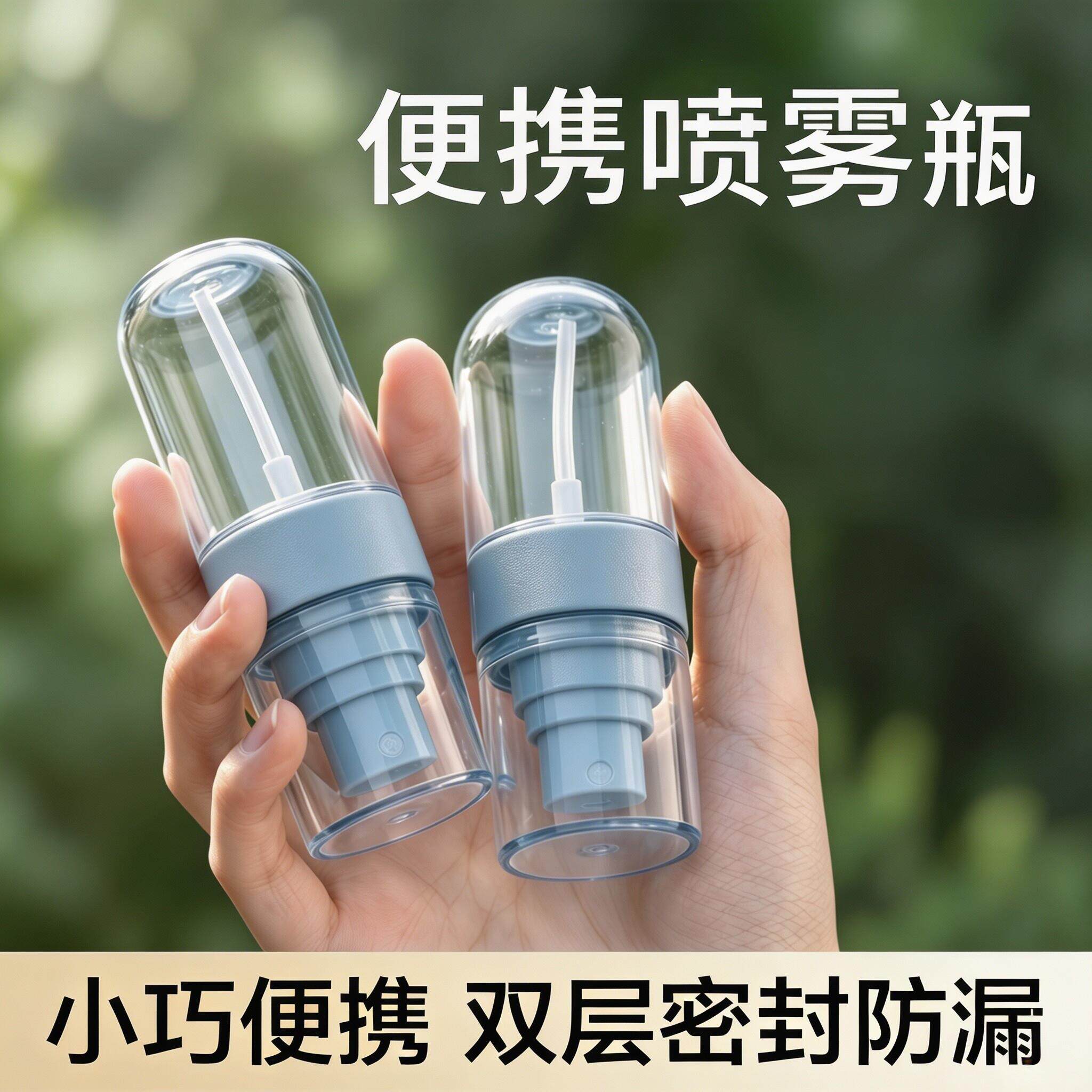 便携喷雾瓶按压式旅行迷