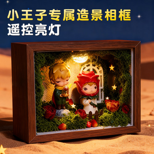 【小野小王子DIY造景】遥控亮灯