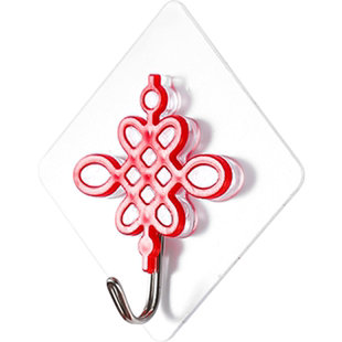 春节福字挂钩强力神器红色灯笼喜庆免打孔粘钩专用承重无痕天花板