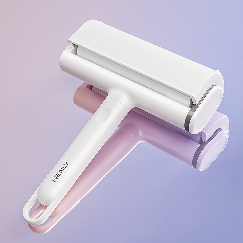 粘毛器滚筒头发清理床上清洁神器粘尘家用地板黏毛除毛可撕式卷纸,收纳整理,衣物除尘滚/粘毛滚,淘宝优惠券,粉丝福利购,淘宝优惠卷