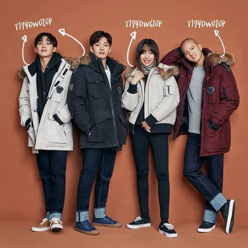 Korean Style Workwear Parka: Thickened Mid-Length Jacket - Taobao product photo 2