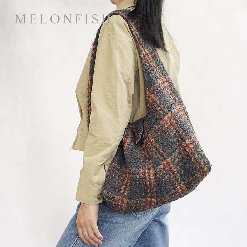 MELONFISH原创秋冬新品托特包