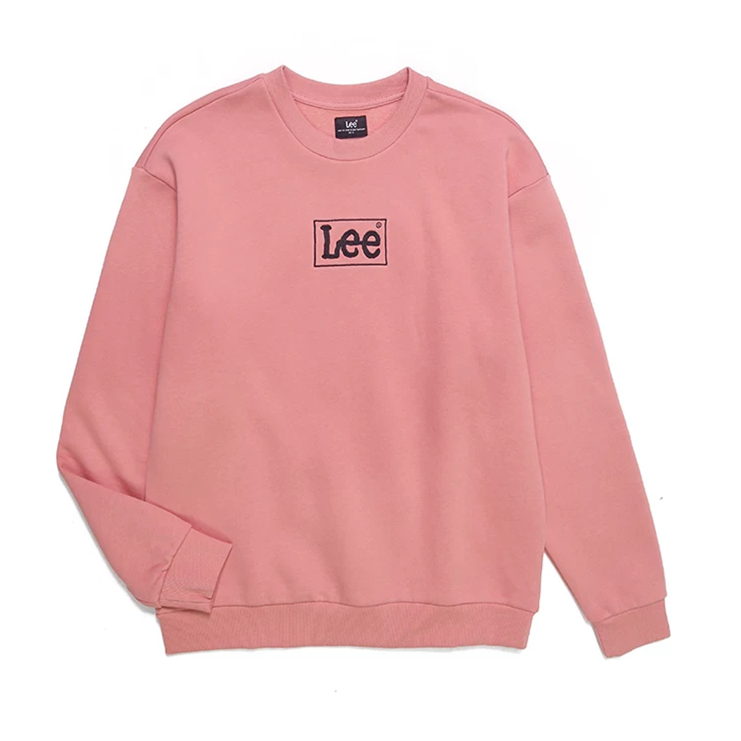 Lee商场同款秋冬新男士加绒宽松休闲卫衣LMT007883204573-K11000