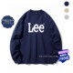 Lee韩国设计宽松情侣外套卫衣套头长袖 男LUT006426203205 A04864