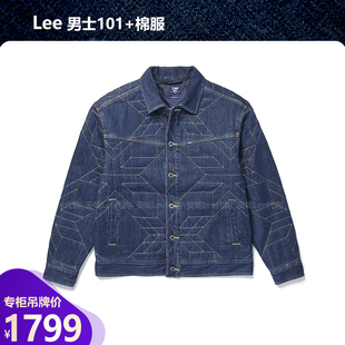 潮流设计冬棉衣LMT0063183HH00F 牛仔棉服美式 A03912 101 Lee男装