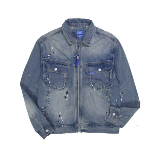 A09277 牛仔夹克LMT011300101291 Lee商场同款 2025男水洗泼墨时尚
